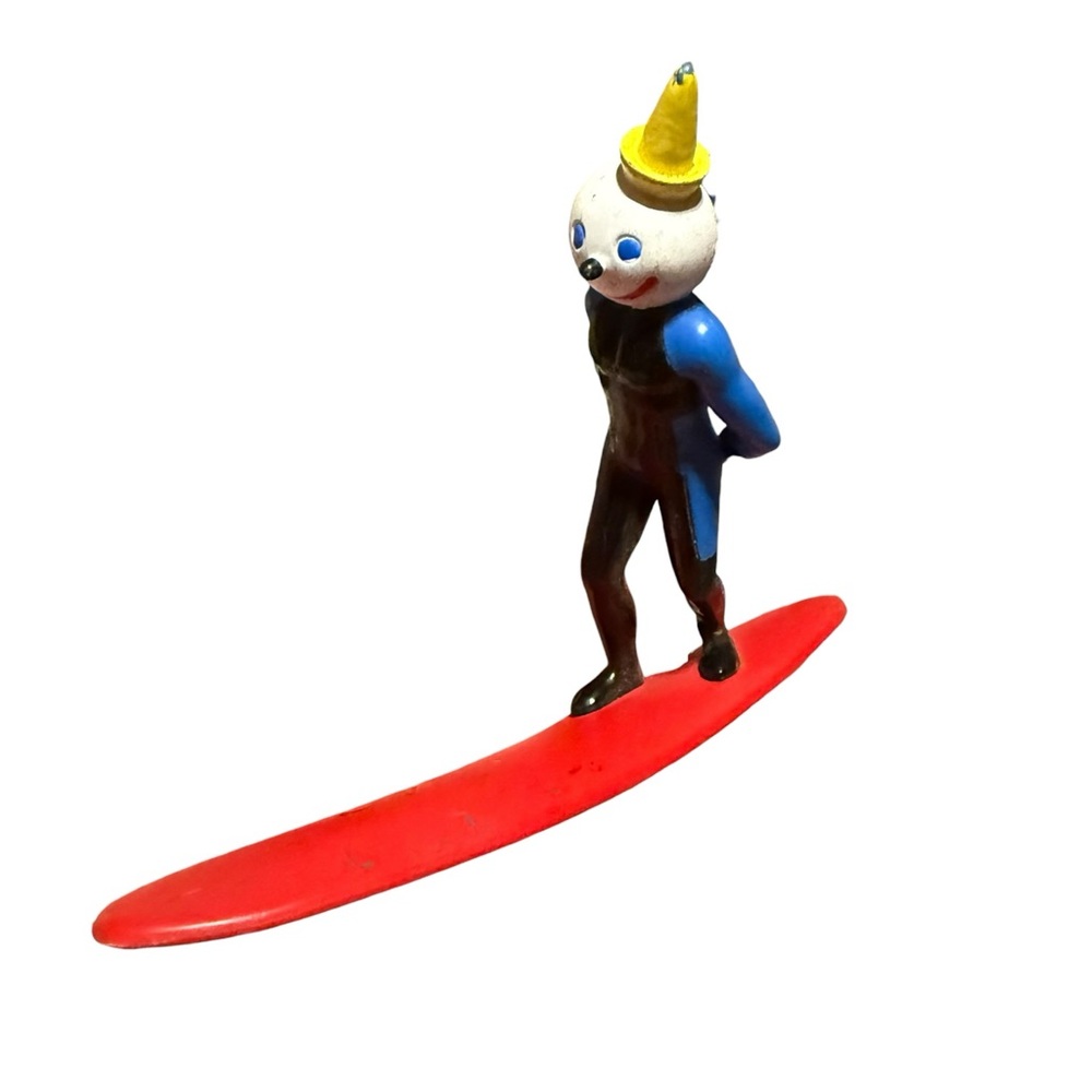 Jack In The Box Surfer Guy Meal Toy Long Board Surfing Surf